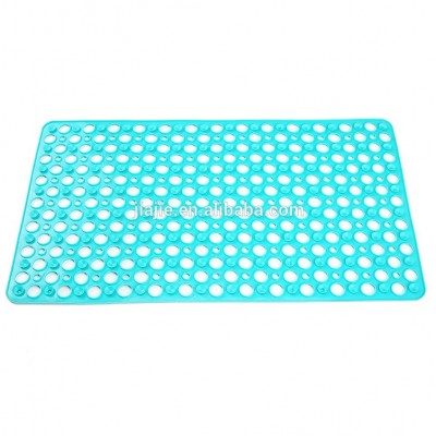 (JE-5353)Wholesale TPE material square size top quality shower bath mat