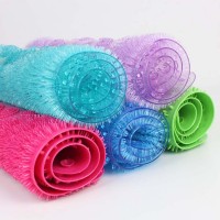 Factory supply different colors cheap classical suction cup bath mat