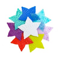 Factory sale bathroom accessory fancy colorful pvc starfish mini mat