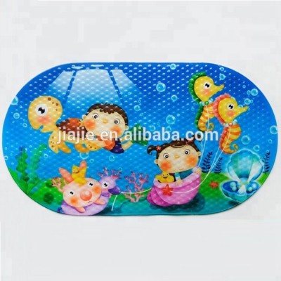 (J-P6939M)Wholesale OEM printing accepted non slip bath mats for kids good quality