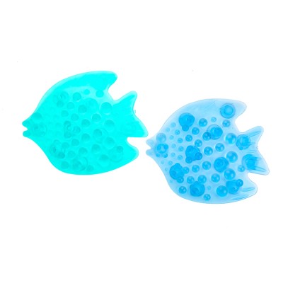 China manufacturer sale hot sale novelty pvc fish shape bath mat