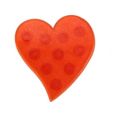 New arrival hot sale cute red sweet love design mini bath mat