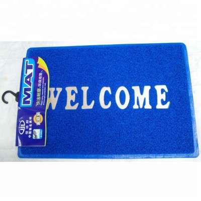 (B4060) Wholesale coir various size welcome logo antibacterial mat