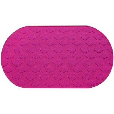 Good quality fancy design non slip beautiful pvc bath mat for hotel